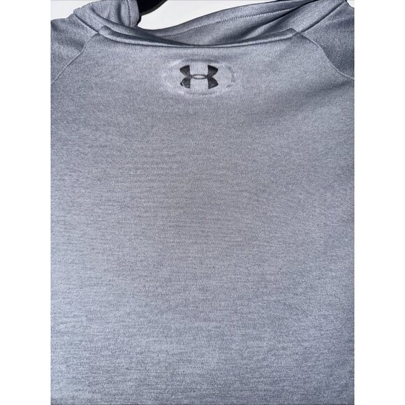 Under Armour Men's XL Loose 1/4 Zip Long Sleeve HeatGear Loose Fit Grey Shirt - Picture 6 of 11